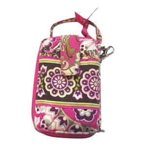Vera Bradley Very Berry Paisley Carry It All Tech Wristlet Wallet